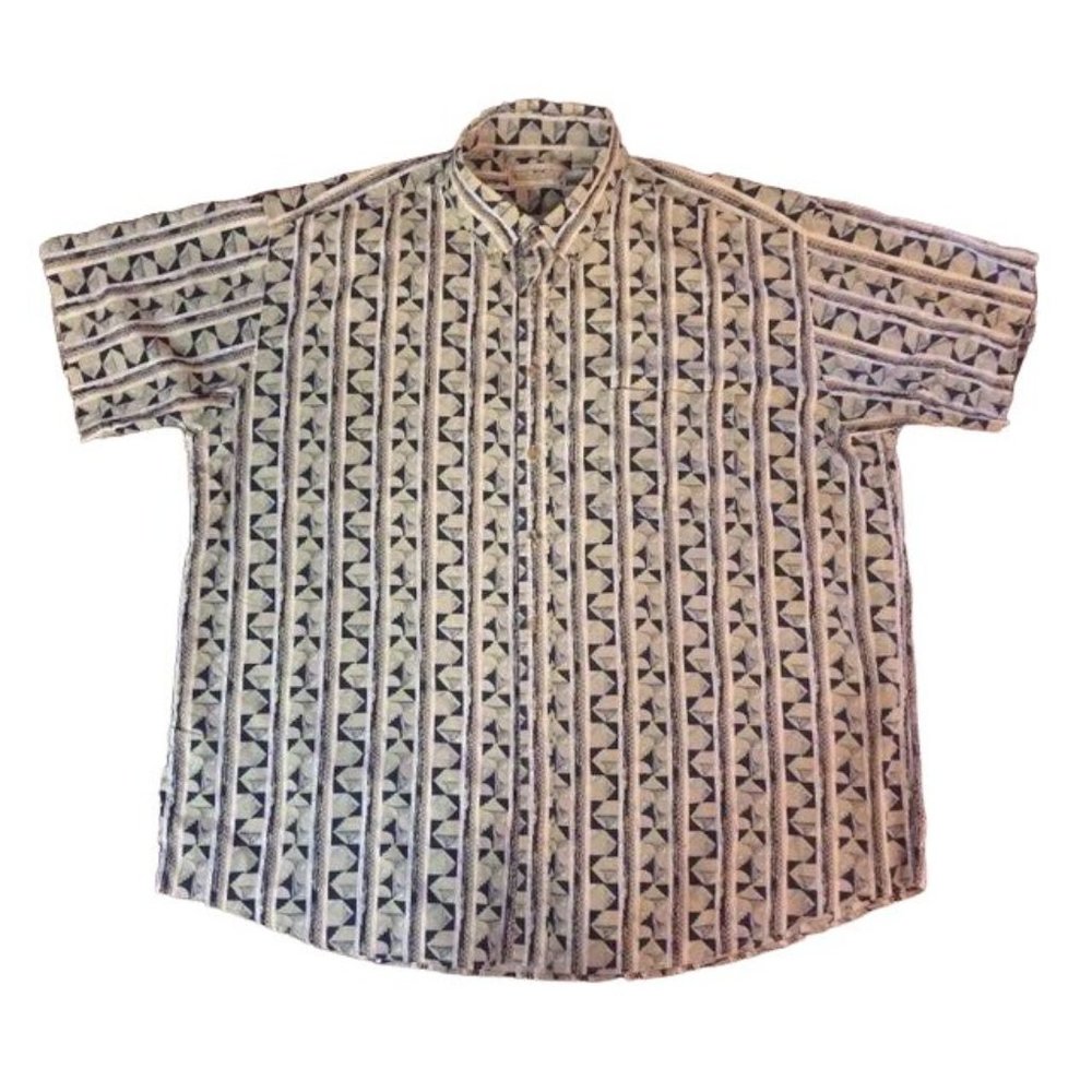 Natural Issue Shirt Mens 2X Used Button Down Camp Casual - Picture 3 of 16